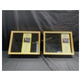 2 SHADOW BOXES