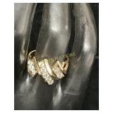 14 KT YG SIZE7.5 1/2 CT.DIAMONDS 5.1 GR.