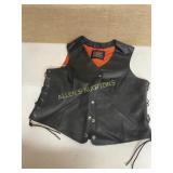 LEATHER VEST