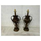 2 MATCHING LAMPS