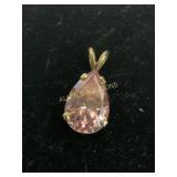 14 KT YG PINK ICE PENDANT 3.6 GR.