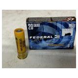 5FEDERAL20 GA. SHOTGUN SHELLS