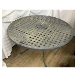 IRON PATIO  TABLE
