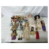 ASSORTED VINTAGE DOLLS