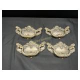 4 METAL DRAWER PULLS
