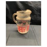 EARLY GLASS PITCHER