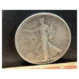 1943 S WALKING LIBERTY SILVER HALF DOLLAR