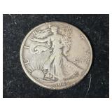 1945 WALKING LIBERTY SILVER  HALF DOLLAR