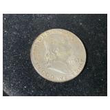 1963 FRANKLIN SILVER HALF DOLLAR