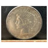 1923 PEACE SILVER DOLLAR