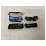 SUN GLASSES AND  GLASSES WITH CASE