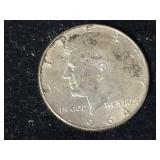 1964 KENNEDY SILVER HALF DOLLAR
