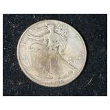 1946 WALKING LIBERTY SILVER HALF DOLLAR