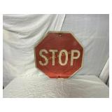 METAL STOP SIGN