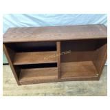 WOODEN BOOKSHELF