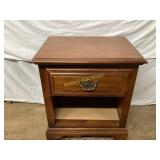 SINGLE DRAWER WOODEN END TABLE
