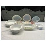 10 PIECE (PYREX BOWLS CORNING BOWLS)