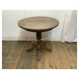 PRIMATIVE ROUND WOODEN TABLE
