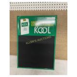 KOOL METAL SIGN 17.4X24