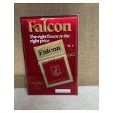 FALCON METAL SIGN 12X18