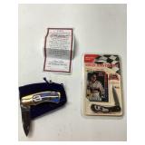 2 DALE EARNHARDT COLLECTORS KNIVES