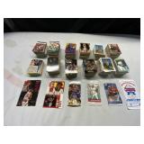 BASEBALL BASKETBALL FOOTBALL AND RACING CARDS