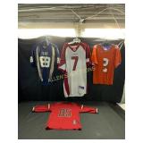 4  FOOTBALL JERSEYS