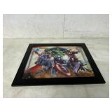 FRAMED AVENGERS HERO PRINT