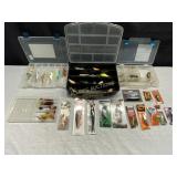 FISHING TACKLE AND CONTAINERS