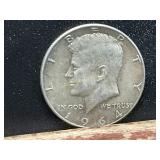 1964 KENNEDY SILVER HALF DOLLAR