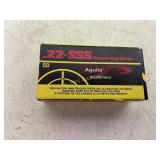 .22 SSS SNIPER SUB SONIC AGUILA 50 ROUNDS