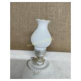 MILK GLASS LAMP