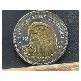 1985 DOUBLE EAGLE COMMEMORATIVE ROUND