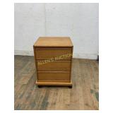 3 DRAWER WOODEN  FILE CABINET