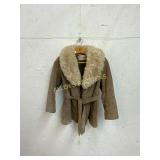 A&F ORIGINAL NY SUEDE AND LEATHER JACKET