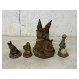 4 TOM CLARK GNOMES