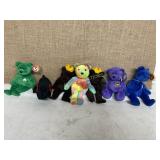TY BABIES   BAMM BEANOï¿½S  VIKINGS BEAR