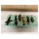 6 EARLY FISHING LURES