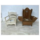 WOOD POTTY TRAINING CHAIRS