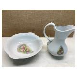 BOWL AND PITCHER