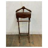 VALET STAND WITH DRAWER