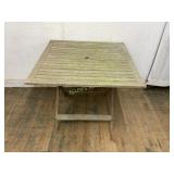 WOOD FOLD UP TABLE