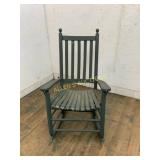 GREEN ROCKING CHAIR