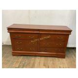 6 DRAWER WOODEN DRESSER