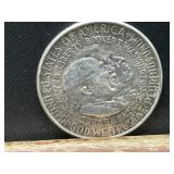 WASHINGTON AND CARVER SILVER HALF DOLLAR