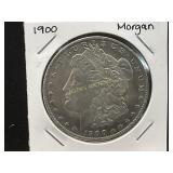 1900 MORGAN SILVER DOLLAR