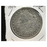 1885 MORGAN SILVER DOLLAR