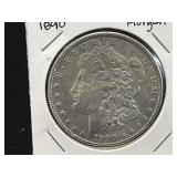 1890 MORGAN SILVER DOLLAR