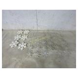 40 CHRISTMAS ORNAMENTS SNOW FLAKES