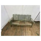 IRON PATIO SEAT